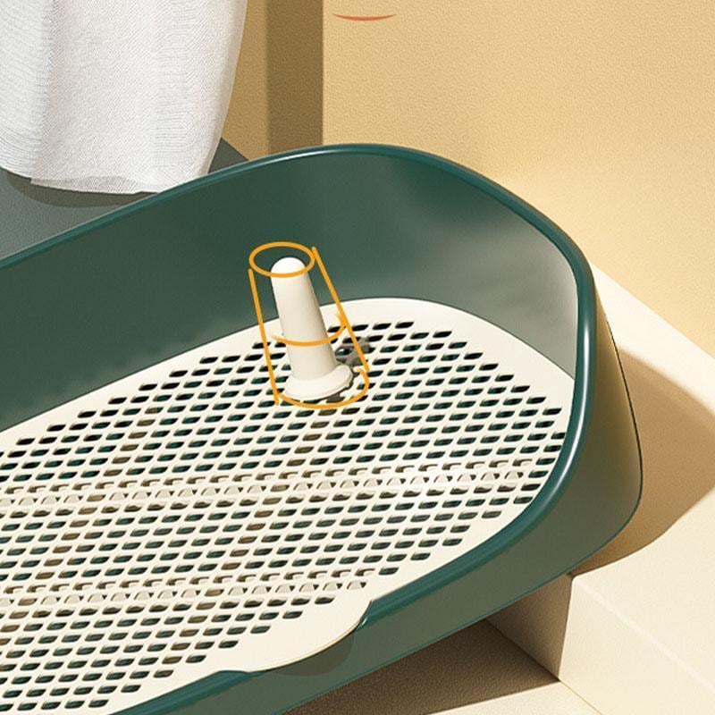 犬トイレ 犬トイレトレー ワイド しつけ 清潔 ほとばしり防止 リムーバブル 犬用トイレ ペット用 小型犬 トレーニングトイレ