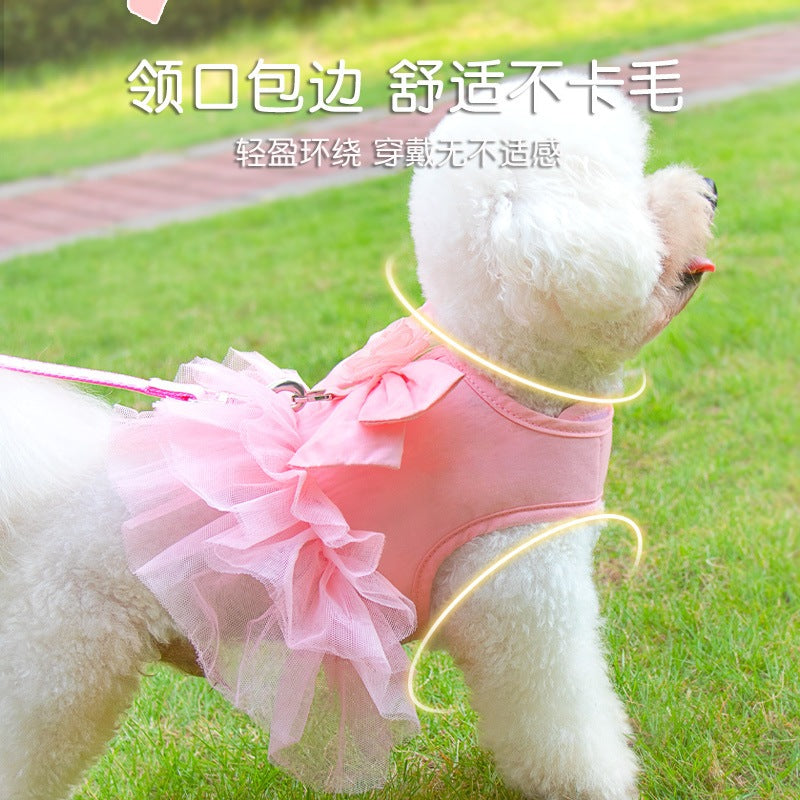 犬用ハーネス リード お散歩 お出かけ 犬用 中型犬 ネコ用ハーネス 小型犬 シンプル 57 リーシュ 2点セット 簡単装着 ペットハーネス 軽量 おしゃれ 犬 胴輪 猫用 ハーネス ペット用品 ハー