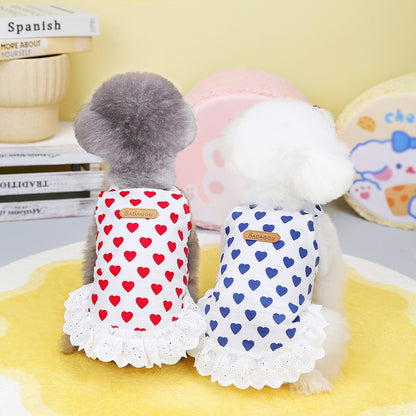 猫 犬 洋服 犬服 ペット服 大中小型犬 ペット用品 犬/猫用 犬の服 ペットウエア 小型犬 中型犬 通気 可愛い ドッグウェア トレーナー 犬 服 ワンピース サロペット ビションフリーゼ 犬猫服