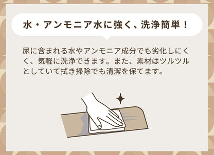 <a href="https://www.qoo10.jp/gmkt.inc/Search/brand.aspx?brandno=14071" target="_blank" class="title_brand" id="btn_brand" title="ハリオ">ハリオ</a>【公式ショップ】HARIO ワンコトイレマットパーテーションL　HARIO ハリオ 公式 ペット しつけグッズ 犬用トイレ はみ出し しつけ