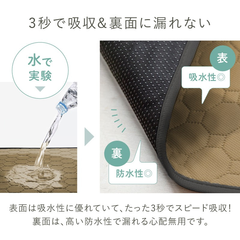 <a href="https://www.qoo10.jp/gmkt.inc/Search/brand.aspx?brandno=117010" target="_blank" class="title_brand" id="btn_brand" title="LASIEM">LASIEM</a>【発送3日以内】洗える ペットシーツ 2枚セット 犬 猫 犬用 ペットマット トイレシート おしっこシート 介護 ペットマット 食事マット 防水 おしっこパッド マット 滑り止め 介護シーツ 漏れ防止