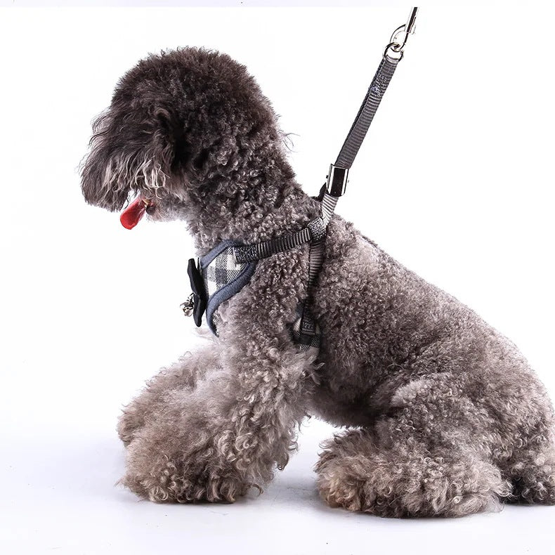 【3日以内に出荷】ハーネス 犬 リード付 ペット ソフトハーネス 胴輪 メッシュ素材 ベスト 小型犬 中型犬 大 ペット