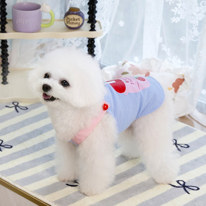 猫 犬 洋服 犬服 ペット服 大中小型犬 ペット用品 犬/猫用 犬の服 ペットウエア 小型犬 中型犬 通気 可愛い ドッグウェア トレーナー 犬 服 ワンピース サロペット ビションフリーゼ 犬猫服