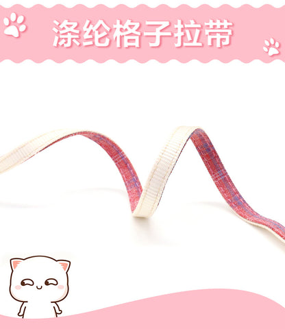 猫用 68 ペットハーネス 犬用ハーネス ネコ用ハーネス お散歩 犬 ハーネスリードセット シンプル ペット用品 ハーネス 小型犬 胴輪 お出かけ おしゃれ 中型犬 簡単装着 2点セット リーシュ 犬