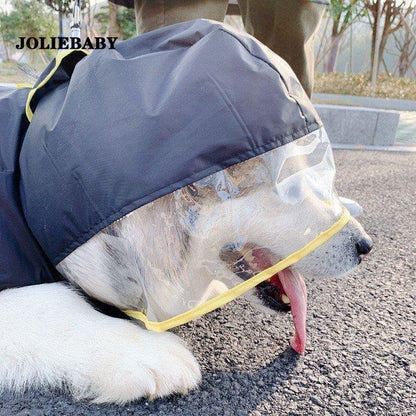 レインコート カバー 薄型 ペットとお揃いの服 中型犬/大型犬 ペアルック 飼い主とお揃い服 犬の服 犬とオーナーお揃い お散歩 雨具 梅雨対策