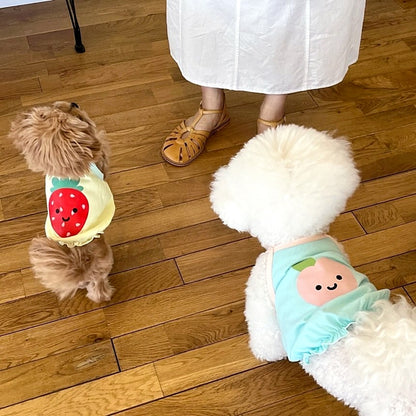 [犬 服]犬 洋服 ins人気商品 ペット犬服夏薄型小型子犬猫キャミソールベスト