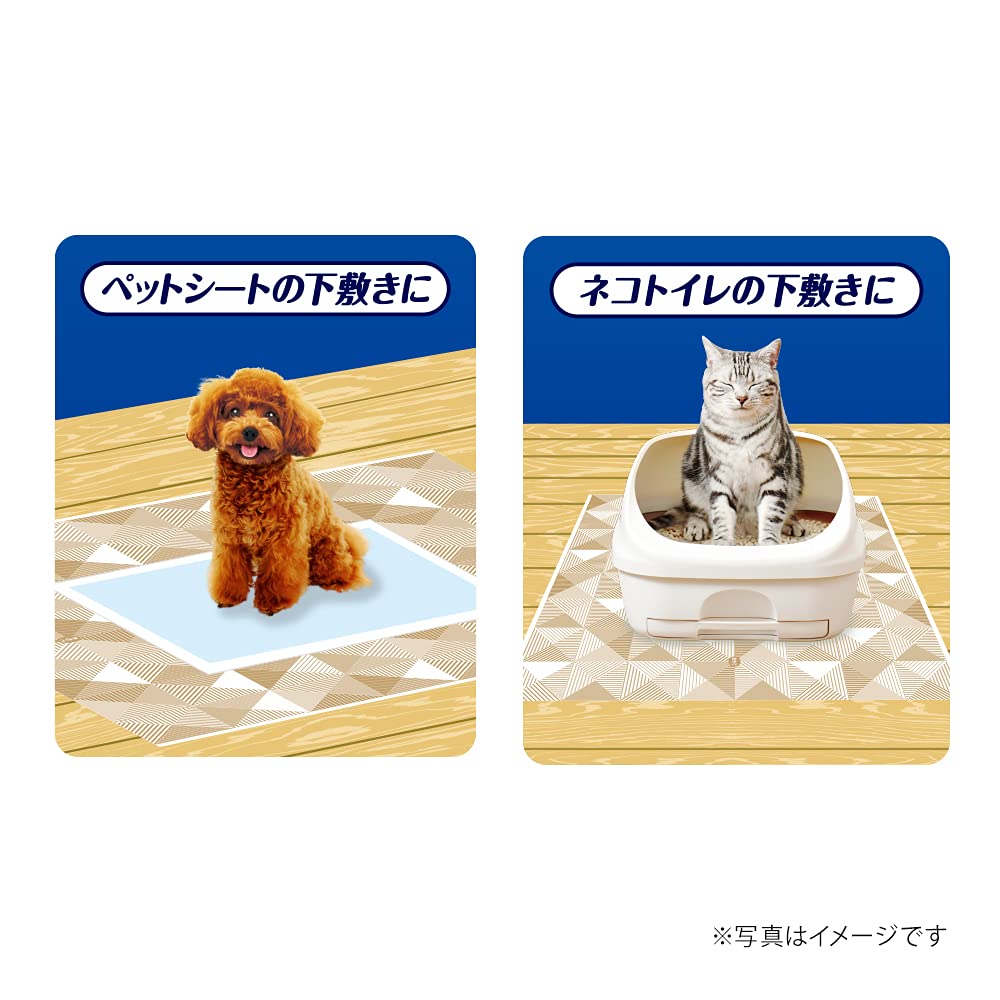 <a href="https://www.qoo10.jp/gmkt.inc/Search/brand.aspx?brandno=124384" target="_blank" class="title_brand" id="btn_brand" title="デオクリーン">デオクリーン</a>【防水】デオクリーン 床を汚さない防水シート 10枚 [犬用トイレシート/猫用トイレシート]【大容量】