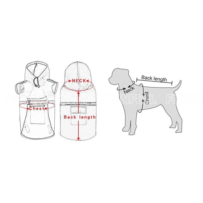 犬 レインコート ポンチョ 中型犬 小型犬 大型犬 かわいい ペット 雨具 防水 軽量 反射板付き ドッグレインコート