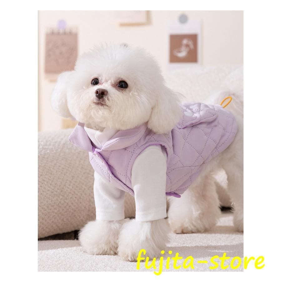犬 服 犬の服 中綿ベスト 胴輪 ハーネス ドッグウェア 秋冬 猫服 おしゃれ ポケット付き 防寒 暖か 中型犬 小型犬 大型犬 お散歩 可愛い 柴犬
