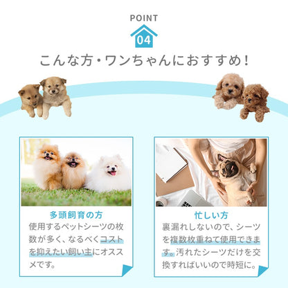 <a href="https://www.qoo10.jp/gmkt.inc/Search/brand.aspx?brandno=114450" target="_blank" class="title_brand" id="btn_brand" title="WEIMALL">WEIMALL</a>ペットシーツ 超薄型 厚型 ワイド レギュラー 大容量 1200枚 800枚 600枚 200枚 まとめ買い 使い捨てペットシート 多頭飼い 犬 猫 業務用 ペット用品