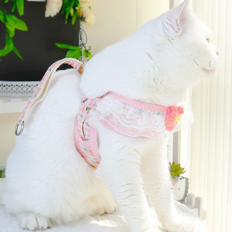 ペット用品 犬 軽量 ネコ用ハーネス 小型犬 胴輪 ハーネスリードセット 猫用 リーシュ ハーネス おしゃれ 中型犬 31 犬用ハーネス 犬用 ペットハーネス 簡単装着 2点セット お散歩 リード お