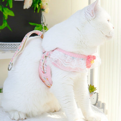 ペット用品 犬 軽量 ネコ用ハーネス 小型犬 胴輪 ハーネスリードセット 猫用 リーシュ ハーネス おしゃれ 中型犬 31 犬用ハーネス 犬用 ペットハーネス 簡単装着 2点セット お散歩 リード お