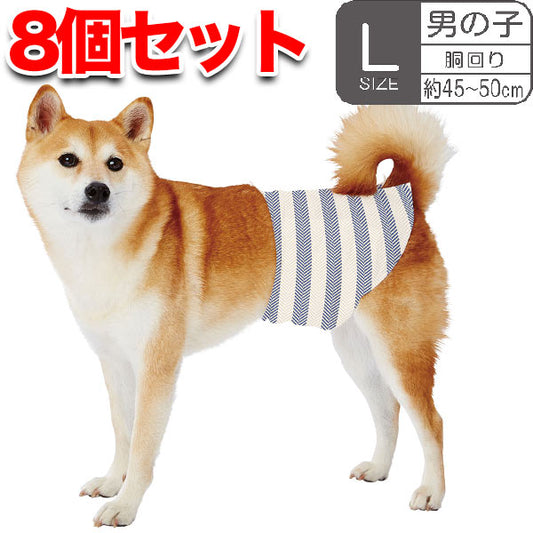 <a href="https://www.qoo10.jp/gmkt.inc/Search/brand.aspx?brandno=66334" target="_blank" class="title_brand" id="btn_brand" title="ペティオ">ペティオ</a>犬用オムツ frais フレス たっぷり吸収するエチケットパンツ 男の子用おむつ L 12枚 ケース販売 中型犬 短毛犬長毛犬 シーツ エチケットウェア Petio W74577