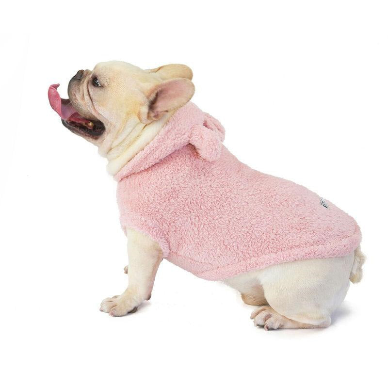 大人の魅力 犬服 ペットウェア 犬の服 厚手 パーカー ペット服 ドッグウェア ペット用品 可愛い 暖かい 秋冬春 裏ボア 防寒 モコモコ ふわふわ 散歩
