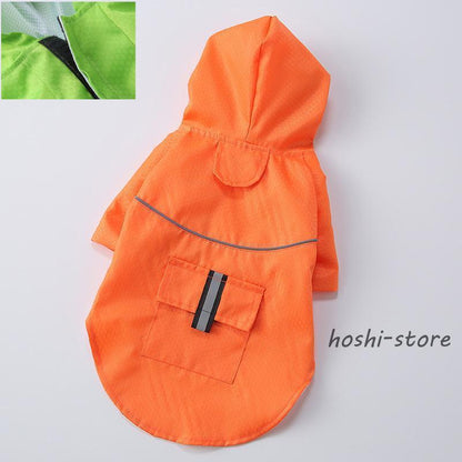 犬 レインコート レイングッズ ポンチョ 梅雨 雨具 小型犬 カッパ フード付き