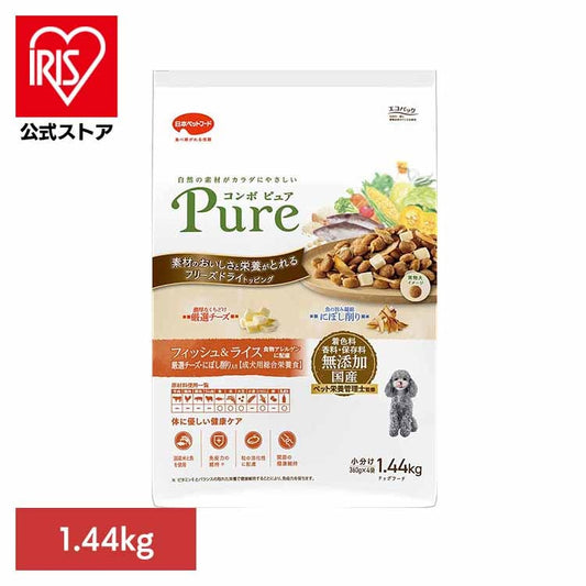 コンボピュアドッグフィッシュ＆ライス1.44kg 1011342 日本ペットフード株式会社