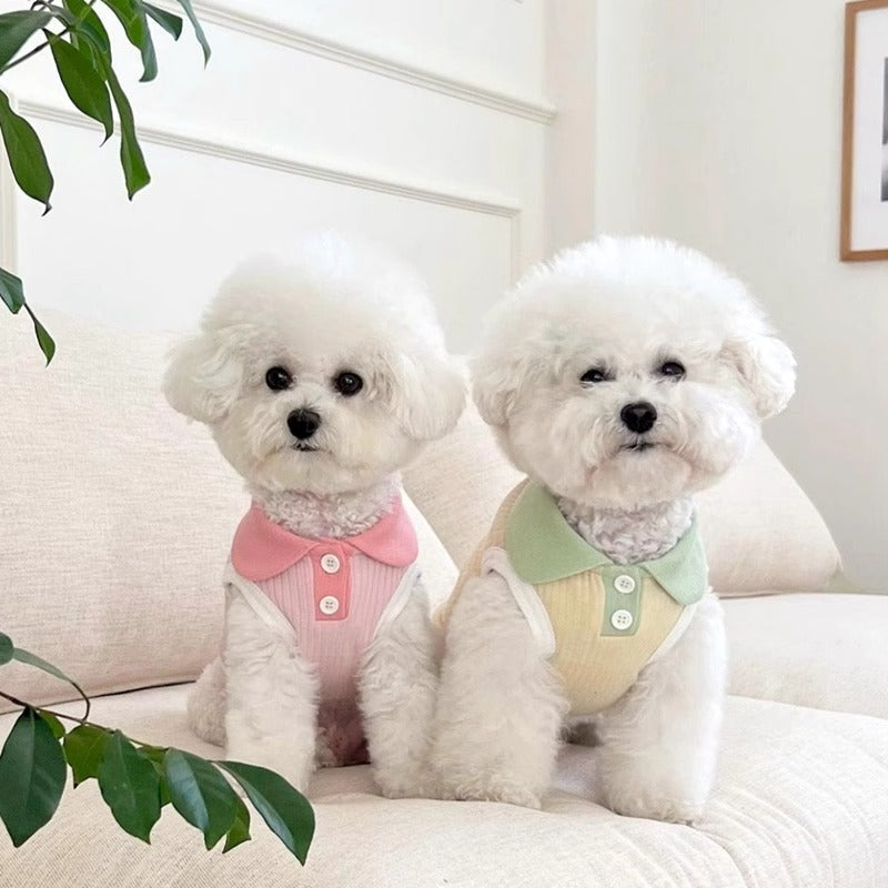 犬 洋服 カジュアルポロシャツ犬春夏服猫通気性ペット服