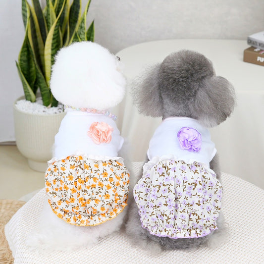 猫 犬 洋服 犬服 ペット服 大中小型犬 ペット用品 犬/猫用 犬の服 ペットウエア 小型犬 中型犬 通気 可愛い ドッグウェア トレーナー 犬 服 ワンピース サロペット ビションフリーゼ 犬猫服