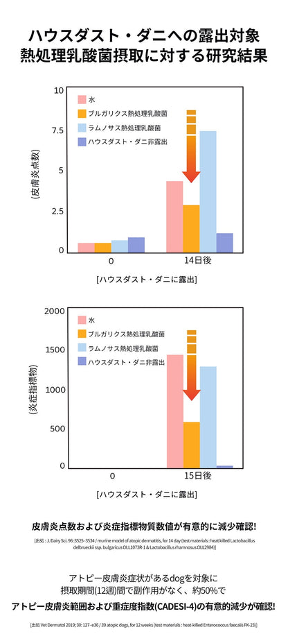 <a href="https://www.qoo10.jp/gmkt.inc/Search/brand.aspx?brandno=120824" target="_blank" class="title_brand" id="btn_brand" title="ドクターバイ">ドクターバイ</a>[公式] スキン＆コート 犬 皮膚 サプリメント 毛 保湿 皮膚炎 痒み止め 指間炎 日本特許成分「AF-343」 30本 (240g)