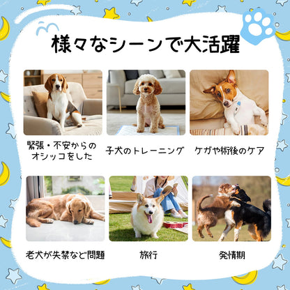 <a href="https://www.qoo10.jp/gmkt.inc/Search/brand.aspx?brandno=136149" target="_blank" class="title_brand" id="btn_brand" title="Japapet">Japapet</a>ペットオムツ マナーベルト 男の子用 犬用オムツ 4袋セット 5サイズ 52/48/46/42/38枚入 マナーおむつ ペット用おむつ 介護用 ペット用生理パンツ 長時間使用