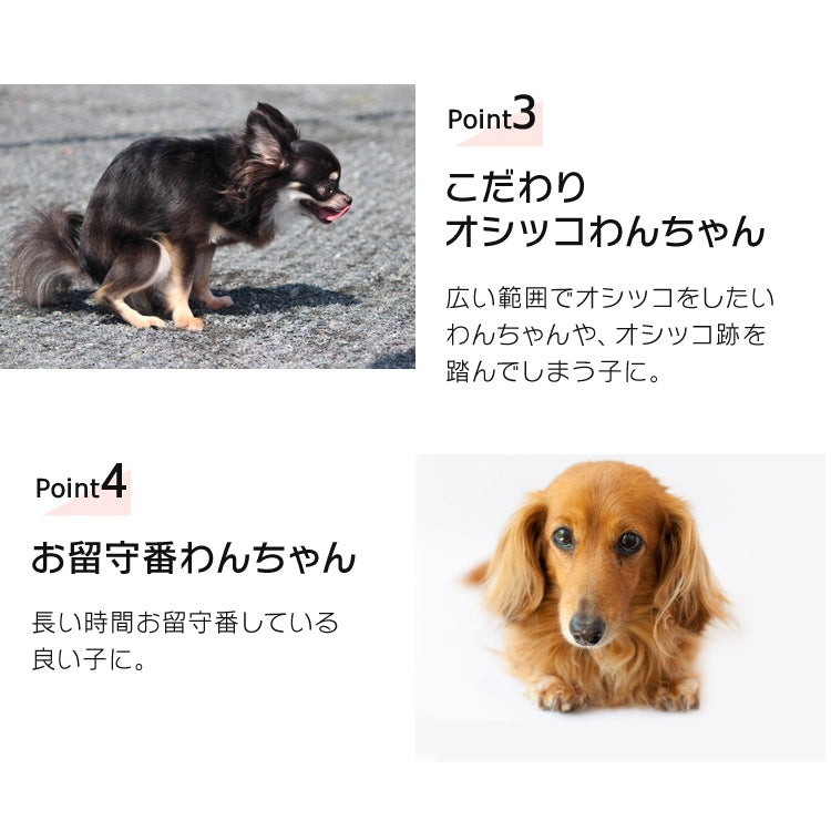 わんちゃんに合わせて選べる2サイズぺットシーツ ワイド レギュラー 厚型 / 超厚型 ペットシーツ メガ割