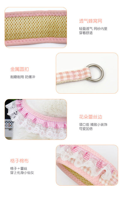 軽量 中型犬 ペットハーネス ペット用品 胴輪 犬用ハーネス 猫用 犬 ハーネス 簡単装着 おしゃれ ハーネスリードセット 小型犬 4 2点セット リーシュ お散歩 リード ネコ用ハーネス 犬用 お出
