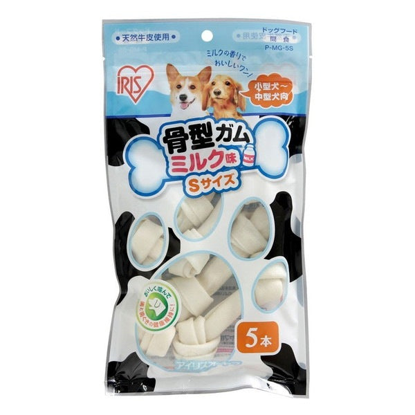 <a href="https://www.qoo10.jp/gmkt.inc/Search/brand.aspx?brandno=49458" target="_blank" class="title_brand" id="btn_brand" title="アイリスオーヤマ">アイリスオーヤマ</a>P-MG-5S 骨型ガム ミルク味