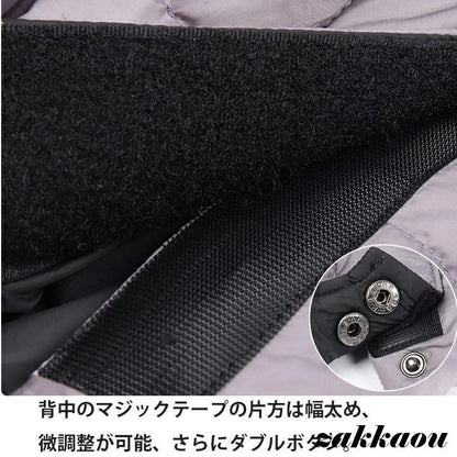 犬服 ハーネス 冬 ハーネス一体型 ダウン風ジャケット 洋服 保温 中綿ブルゾン ジャンパー カバーオール 小型犬 中型犬 犬の服 ジャケット 撥水 オシャレ 暖かい