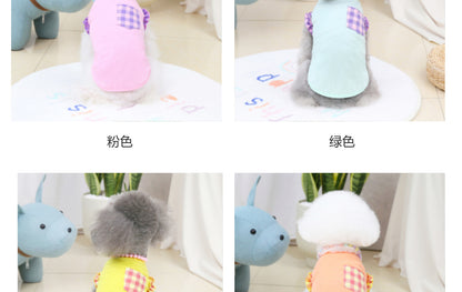 猫 犬 洋服 犬服 ペット服 大中小型犬 ペット用品 犬/猫用 犬の服 ペットウエア 小型犬 中型犬 通気 可愛い ドッグウェア トレーナー 犬 服 ワンピース サロペット ビションフリーゼ 犬猫服