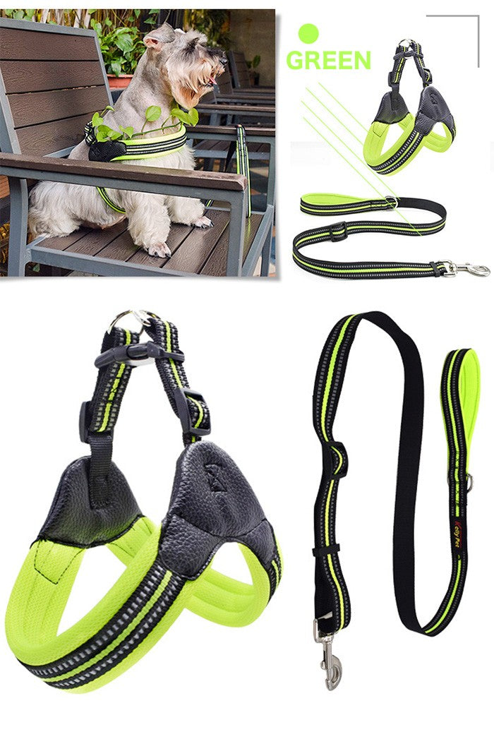 メッシュ 小型犬 ふっくら生地 犬 中型犬 ベスト ドッグウェア ドッグ 大型犬 キャット 服 ハーネス 胴輪 反射 付 ペット リード