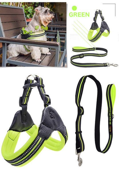 メッシュ 小型犬 ふっくら生地 犬 中型犬 ベスト ドッグウェア ドッグ 大型犬 キャット 服 ハーネス 胴輪 反射 付 ペット リード