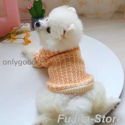 犬 服 犬の服 ニット 秋冬 ドッグウェア セーター 猫服 おしゃれ 防寒 暖か 保温 中型犬 小型犬対応 お散歩 可愛い クリスマス トイプードル