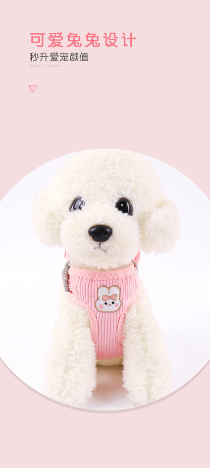 簡単装着 ペットハーネス ハーネスリードセット 犬用ハーネス ペット用品 リード 犬用 ネコ用ハーネス お散歩 2点セット シンプル 胴輪 ハーネス おしゃれ 小型犬 リーシュ 猫用 中型犬 犬 お出