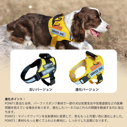 犬 ハーネス ハーネス 大型犬 中型犬 超大型犬 抜けないハーネス ハーネス 犬 イージーウォークハーネス リード 伸縮 ソフトハーネス 引っ張り防止ハーネス ハーネスベルト 後ずさり抜けないハーネス