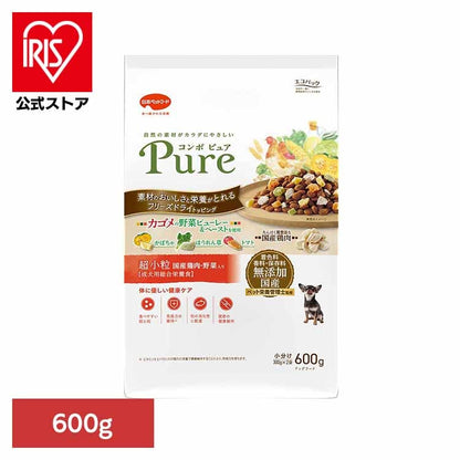 コンボピュアドッグ超小粒600g 1011330 日本ペットフード株式会社