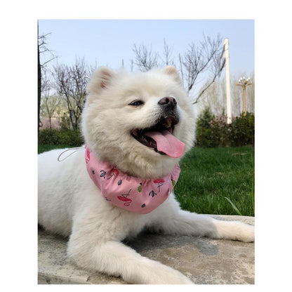 【メガ割り】犬 クールネック ネッククーラー 保冷剤付き チャック付 熱中症対策 犬用 暑さ対策 ひんやり ペット 猫 小型犬 中型犬 ドッグ