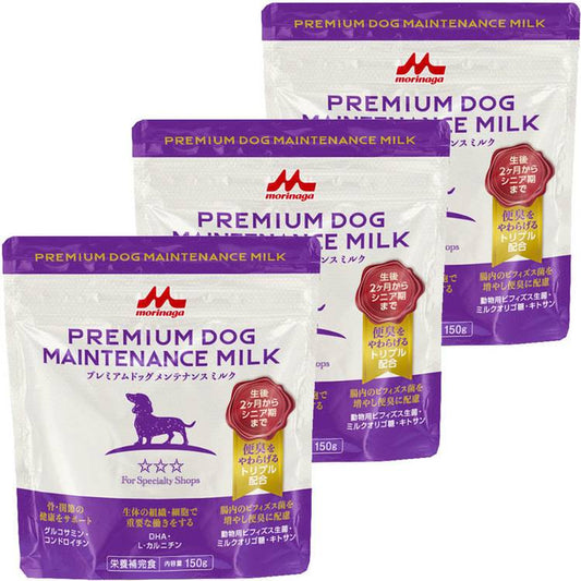 【3個】ミルク 犬用 ペット プレミアムドッグメンテナンスミルク 150g メガ割