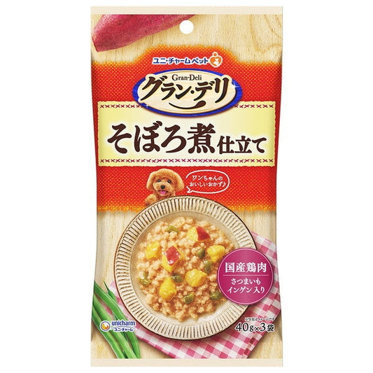 ユニ・チャーム">ユニ・チャーム</a>グラン・デリ パウチ そぼろ煮仕立て 40g×3個