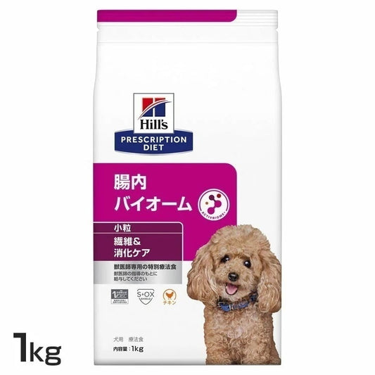<a href="https://www.qoo10.jp/gmkt.inc/Search/brand.aspx?brandno=77777" target="_blank" class="title_brand" id="btn_brand" title="プリスクリプション・ダイエット">プリスクリプション・ダイエット</a>ドッグフード 犬用 療法食 腸内バイオーム 小粒 1kg ペットフード 犬 イヌ 消化ケア 療養食 ヒルズ ドライフード ドライ フード ペット メガ割