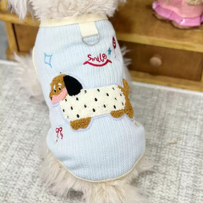 [犬 服]犬 洋服 ins人気商品 犬服春夏新作かわいいベスト小型犬服