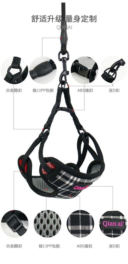 胴輪 リーシュ 2点セット ハーネスリードセット シンプル 犬用 簡単装着 ペット用品 リード 中型犬 犬 お出かけ ペットハーネス おしゃれ 犬用ハーネス 猫用 小型犬 軽量 ネコ用ハーネス ハーネ