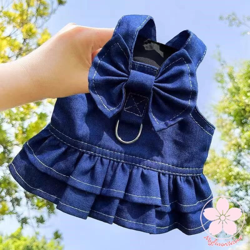 新作 トレンド ペット 服 安い 犬 春 夏 秋 冬 デニム タンクトップ ワンピース かわいい 可愛い ハイブランド 猫 ドッグ ウェア