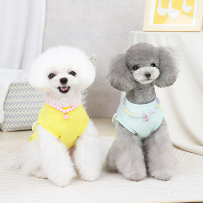 猫 犬 洋服 犬服 ペット服 大中小型犬 ペット用品 犬/猫用 犬の服 ペットウエア 小型犬 中型犬 通気 可愛い ドッグウェア トレーナー 犬 服 ワンピース サロペット ビションフリーゼ 犬猫服