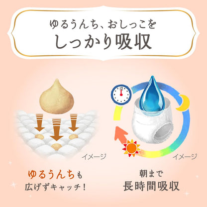 【パンツ Sサイズ】メリーズ ファーストプレミアム(4~8kg) 66枚 2倍やわらかカシミヤタッチ 【Amazon.co.jp限定】