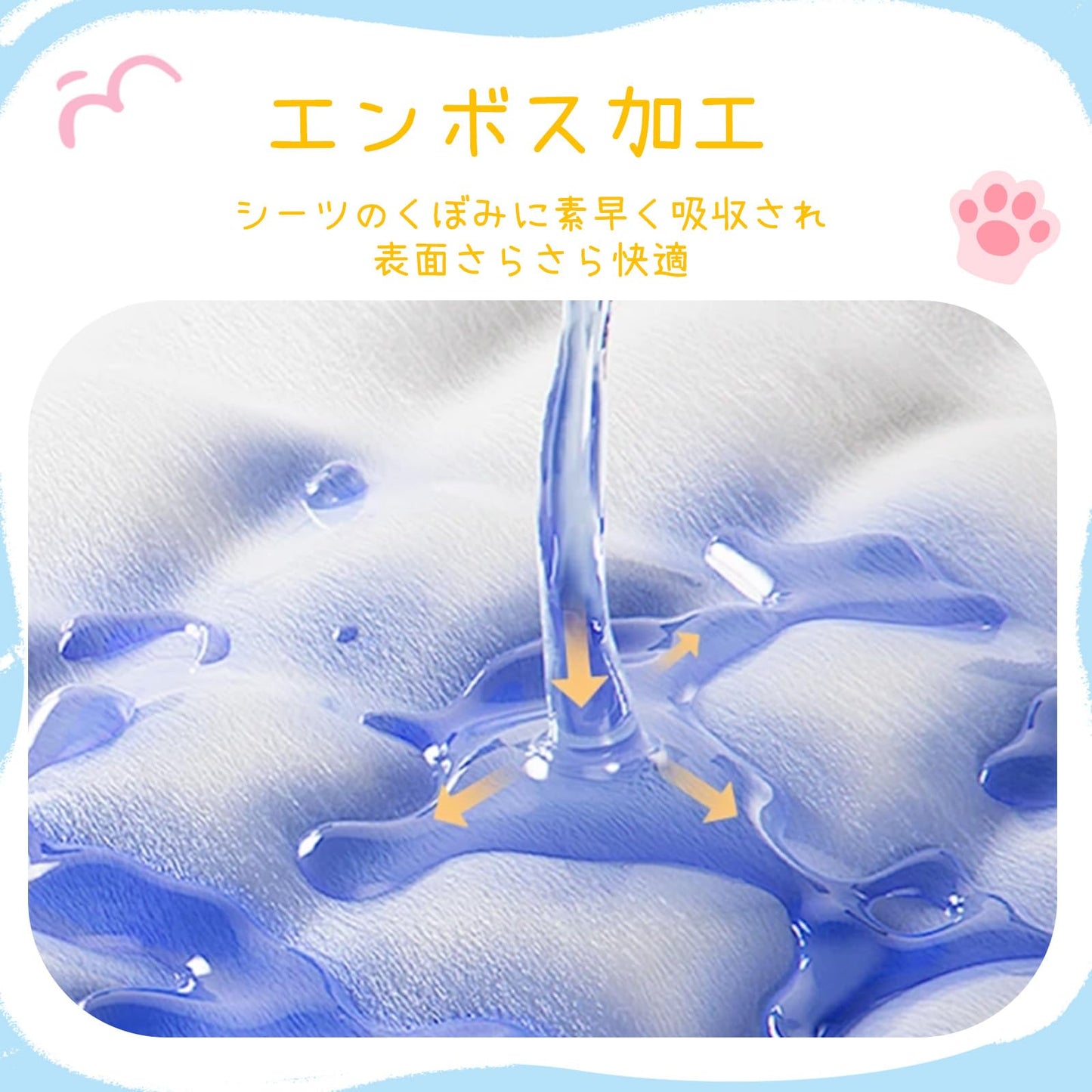 <a href="https://www.qoo10.jp/gmkt.inc/Search/brand.aspx?brandno=137797" target="_blank" class="title_brand" id="btn_brand" title="FURRYLIFE">FURRYLIFE</a>Furrylife ペットシーツ 厚型 スーパーワイドサイズ 60×90cm 22枚入り 使い捨てタイプ