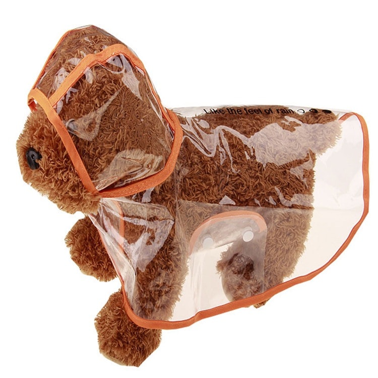 人気ペット用品 犬 マッキントッシュ 小型犬 中型犬 新品 透明 ペット マッキントッシュ