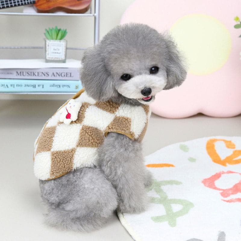犬 服 犬の服 ドッグウェア 犬服 秋冬 犬用 菱形 超小型犬 中型犬 ペット用 猫 もこもこ 柔らかい おしゃれ 可愛い お散歩