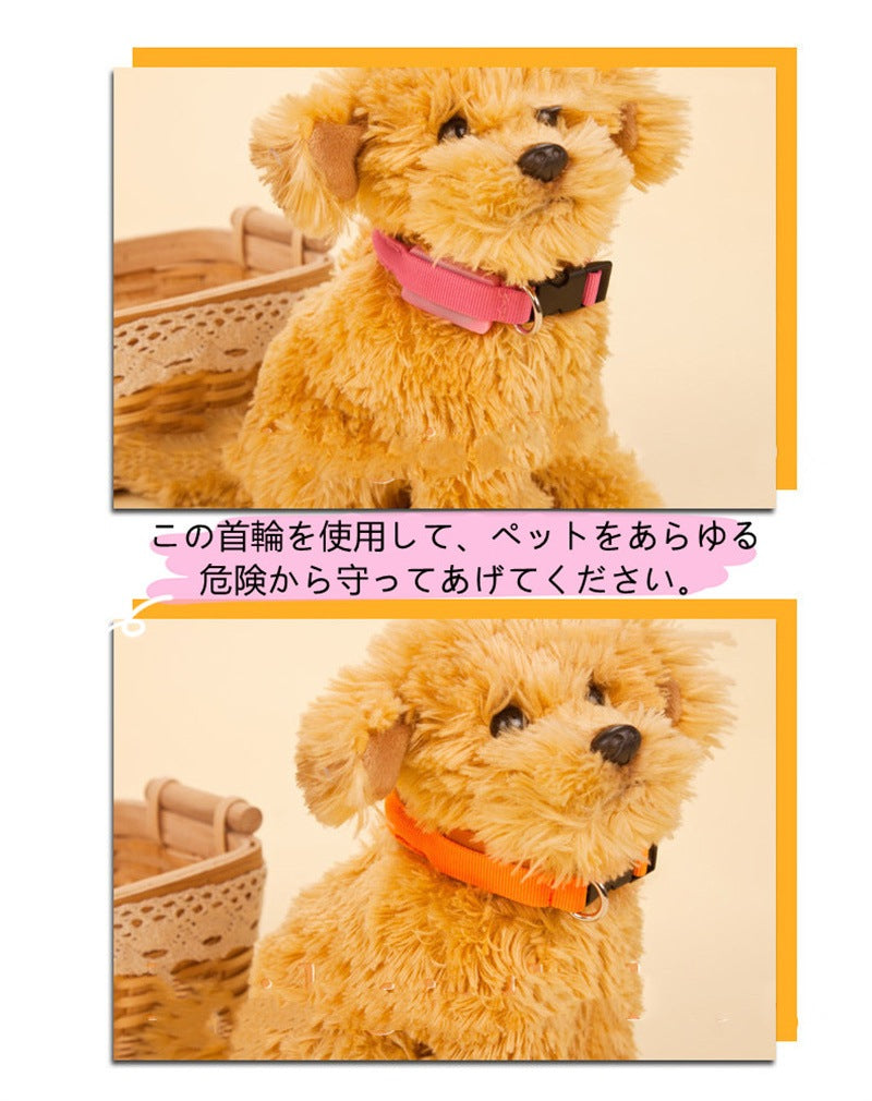 犬 首輪 光る LED キラキラ 光るバンド S/M/L 首バンド 夜間 散歩 夜 ペット リード ジョギング ウォーキング きらきらバンド 安全ライト 防止 点滅 ライト ins