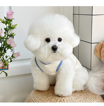 春夏新作 犬服 ペット服 犬 洋服 ペット 犬用品 小中型犬 25年新しいペットの犬の春と秋のベスト小型犬の子犬の服