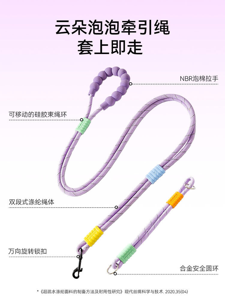 犬 リード ハーネス 紐 散歩紐 犬用デニムハーネス＆リード けん引ロープ ペット用品 s03